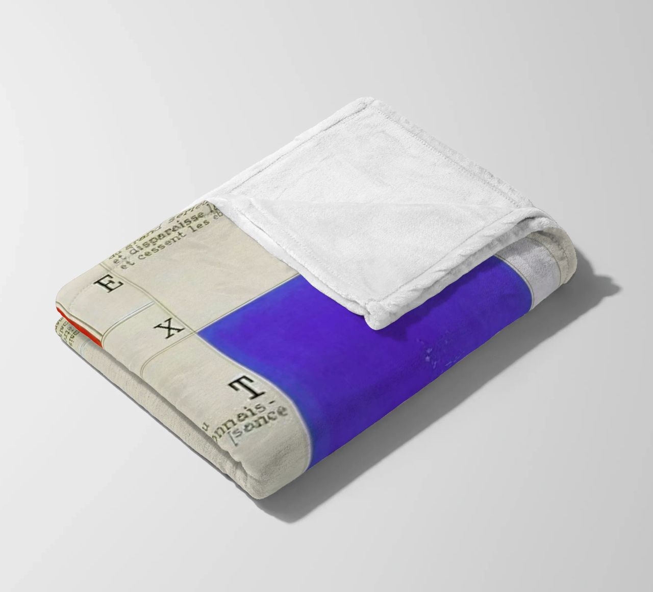 Mondrian - Textuel  (Text by M.Seuphor) coperta in pile da ARTOTHEK