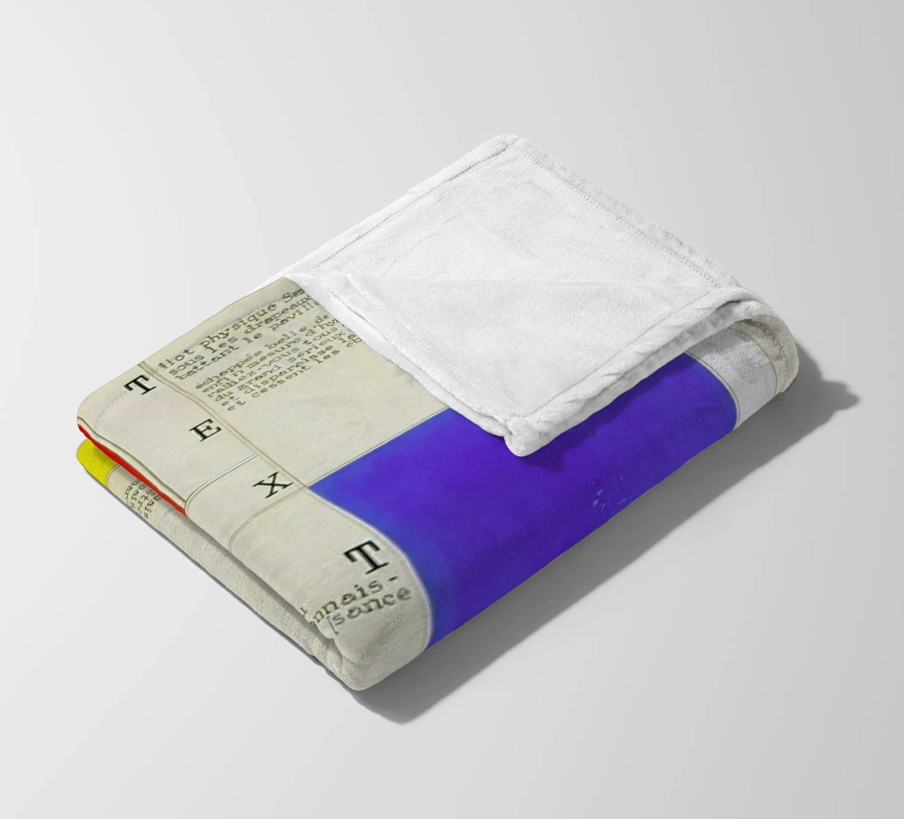 Mondrian - Textuel  (Text by M.Seuphor) coperta in pile da ARTOTHEK