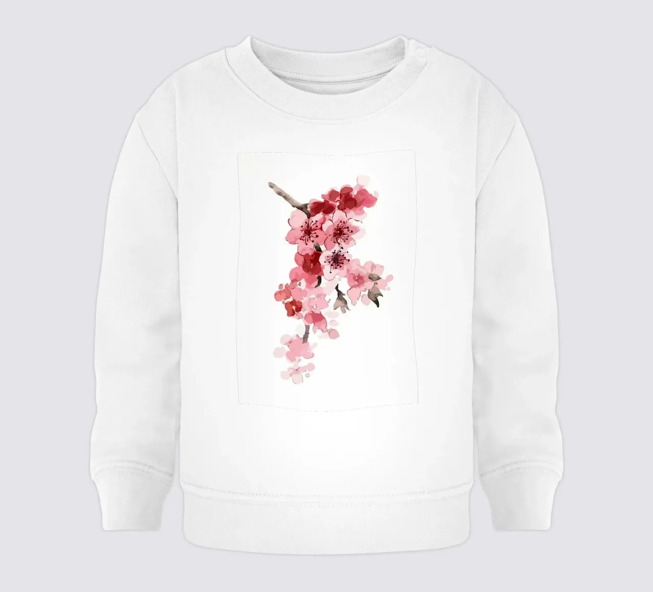 Fiori di ciliegio felpa neonato da Rebecca Clark Wyrick