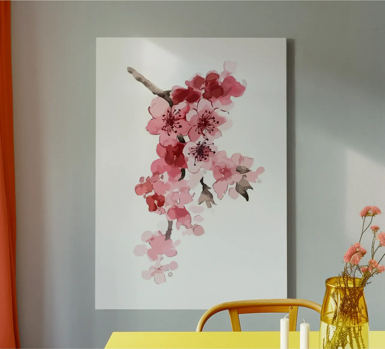 Fiori di ciliegio tela da Rebecca Clark Wyrick
