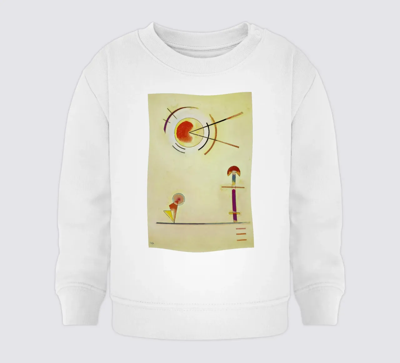Kandinsky - Composition felpa neonato da ARTOTHEK
