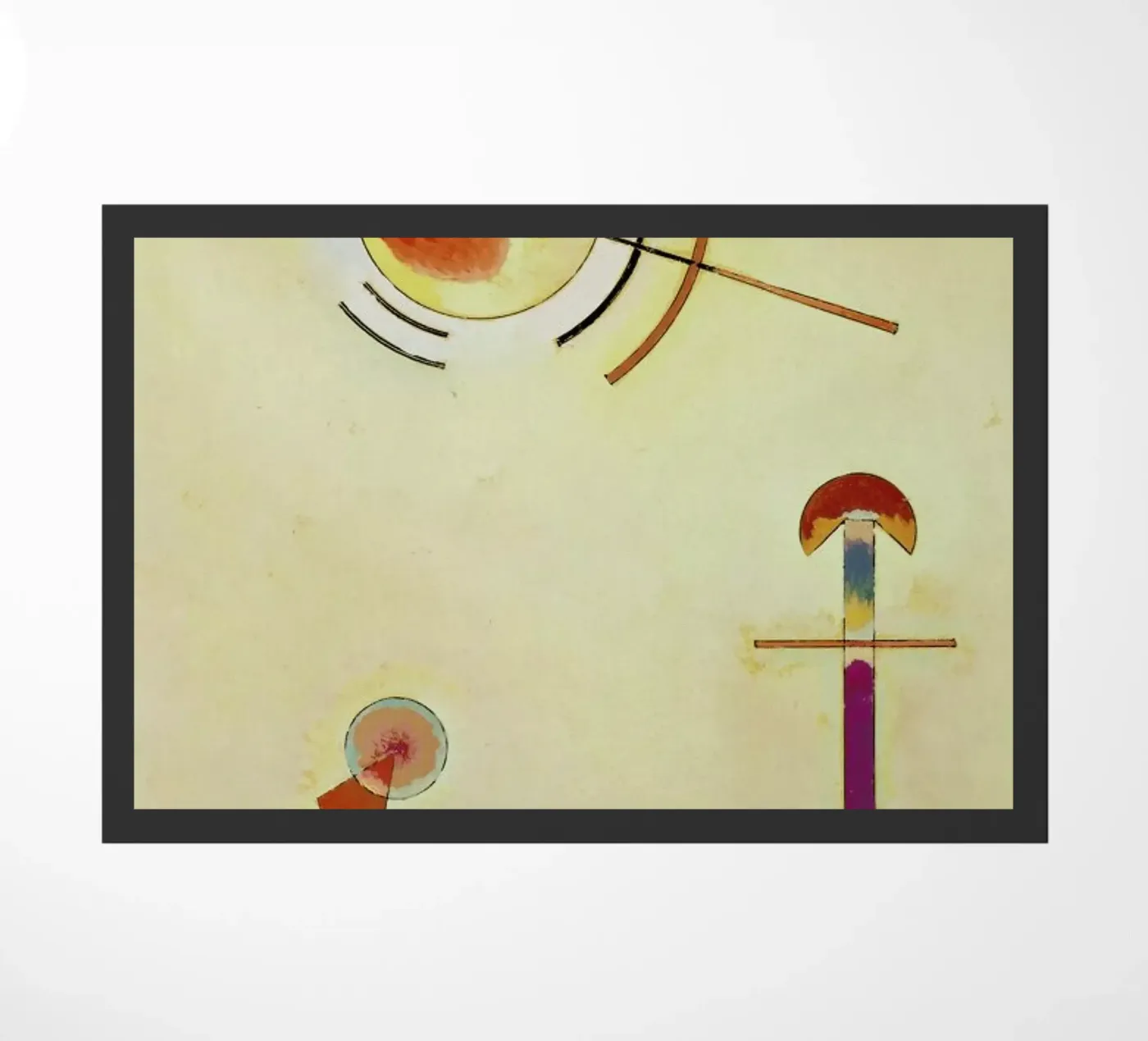 Kandinsky - Composition paillasson de ARTOTHEK