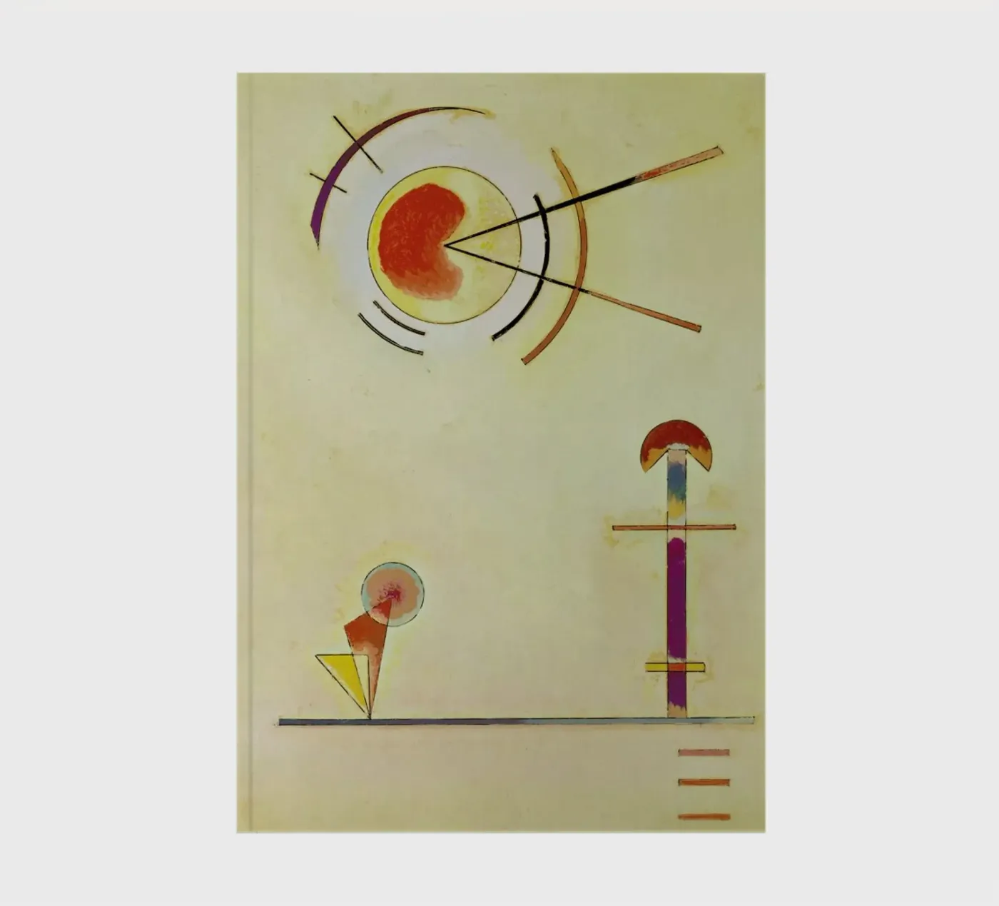 Kandinsky - Composition notebook by ARTOTHEK