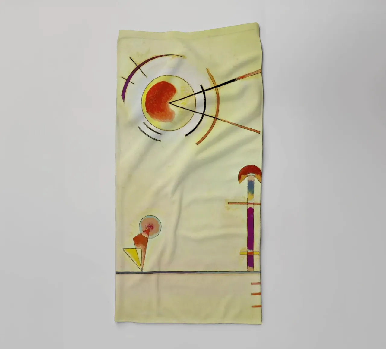 Kandinsky - Composition asciugamano da bagno da ARTOTHEK