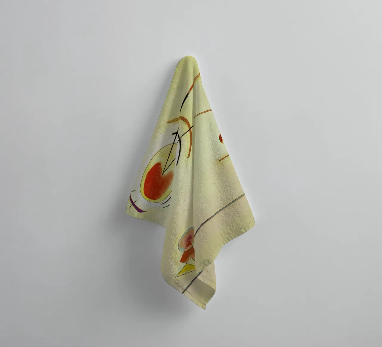 Kandinsky - Composition badhanddoek van ARTOTHEK