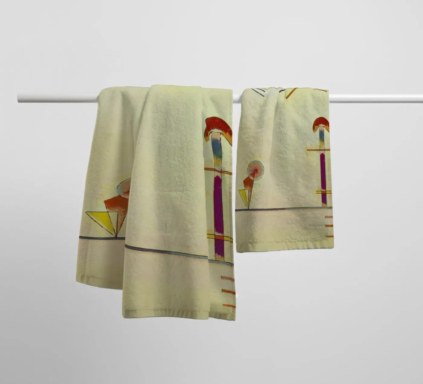 Kandinsky - Composition badhanddoek van ARTOTHEK