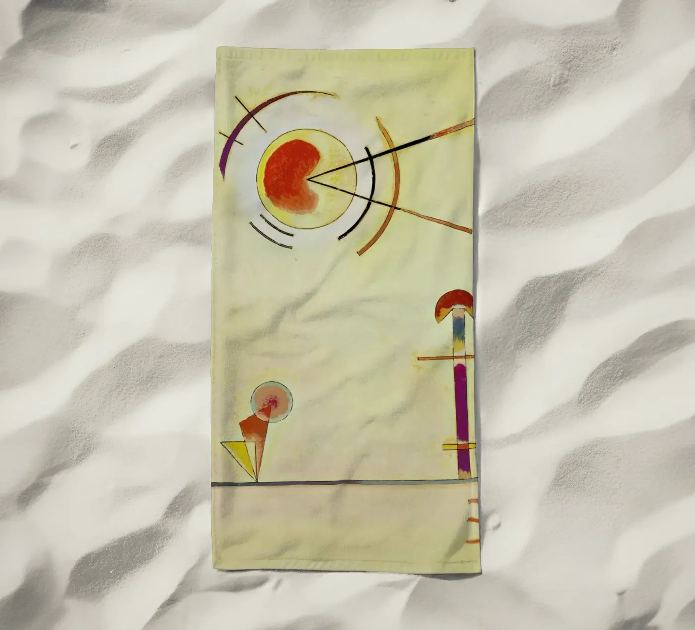Kandinsky - Composition strandhanddoek van ARTOTHEK