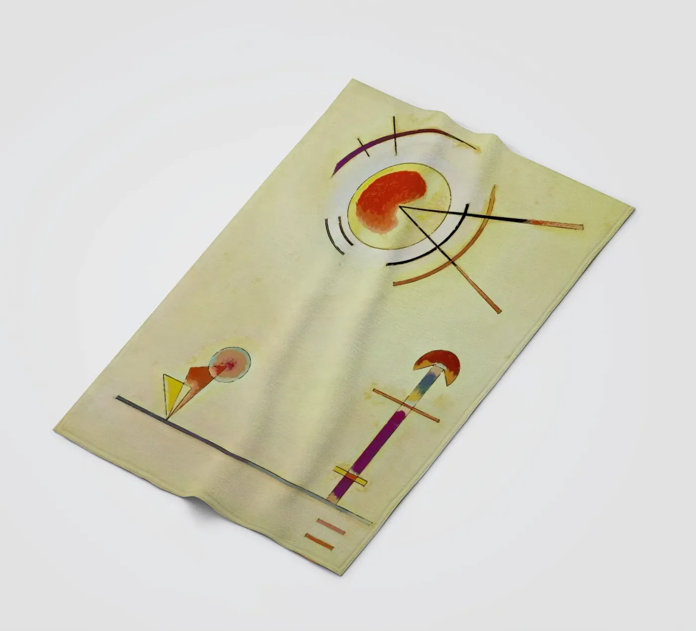 Kandinsky - Composition coperta in pile da ARTOTHEK