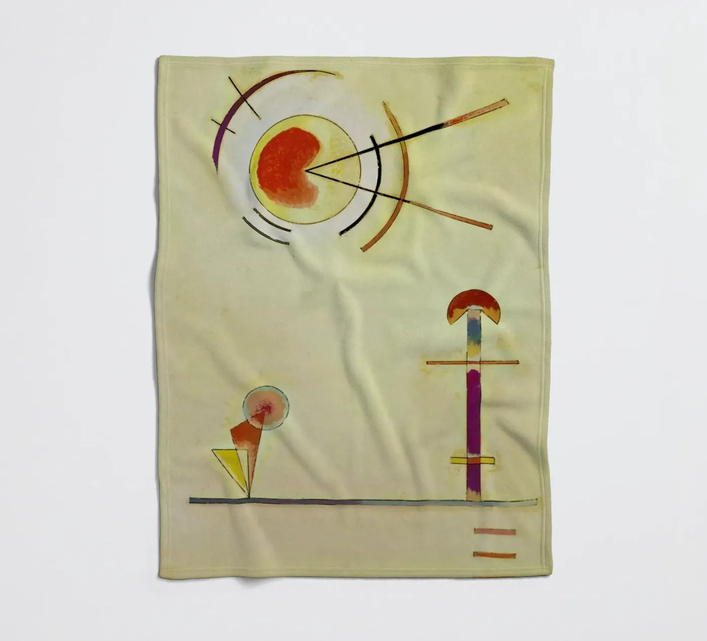 Kandinsky - Composition coperta in pile da ARTOTHEK