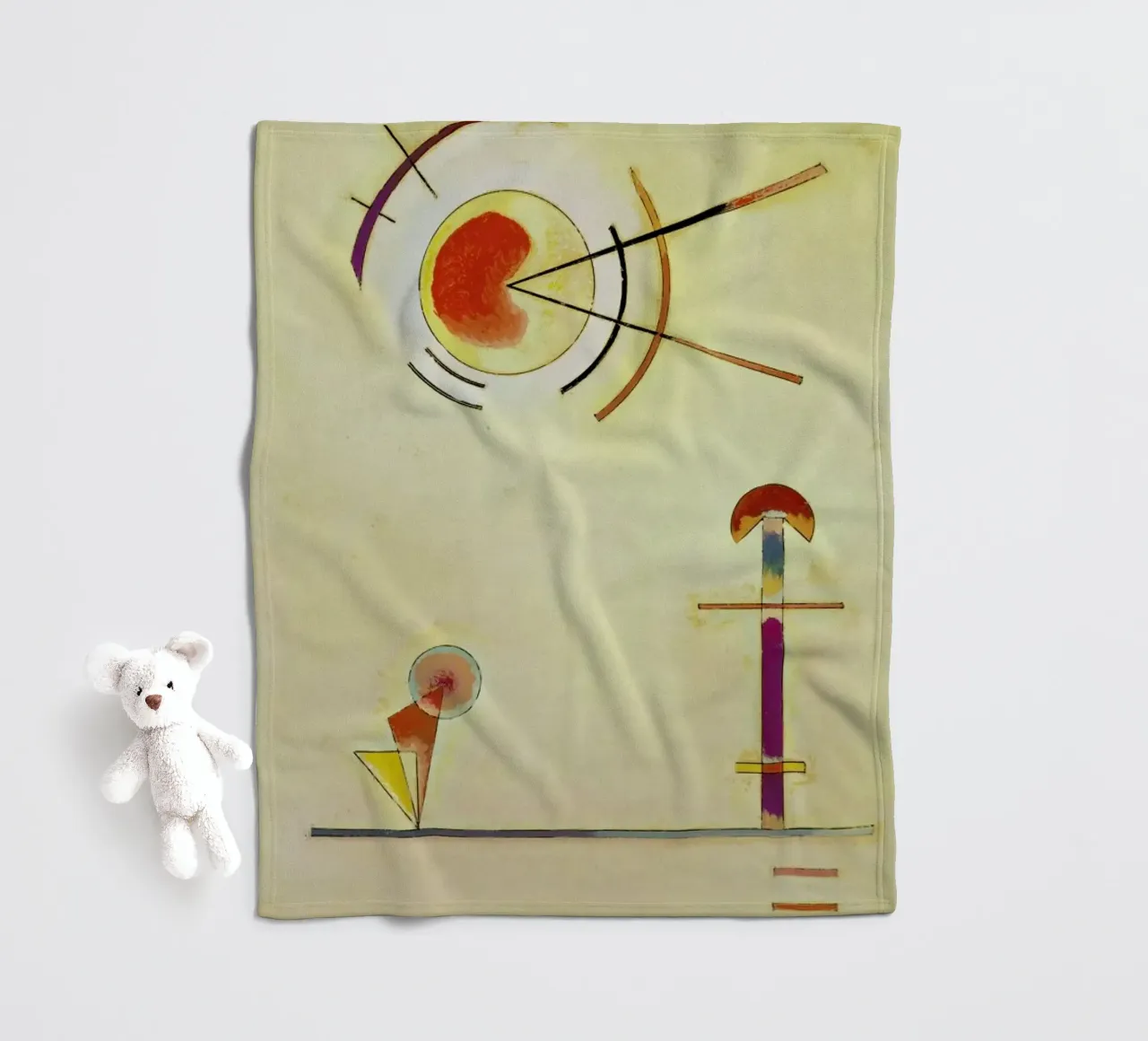 Kandinsky - Composition fleecedeken van ARTOTHEK