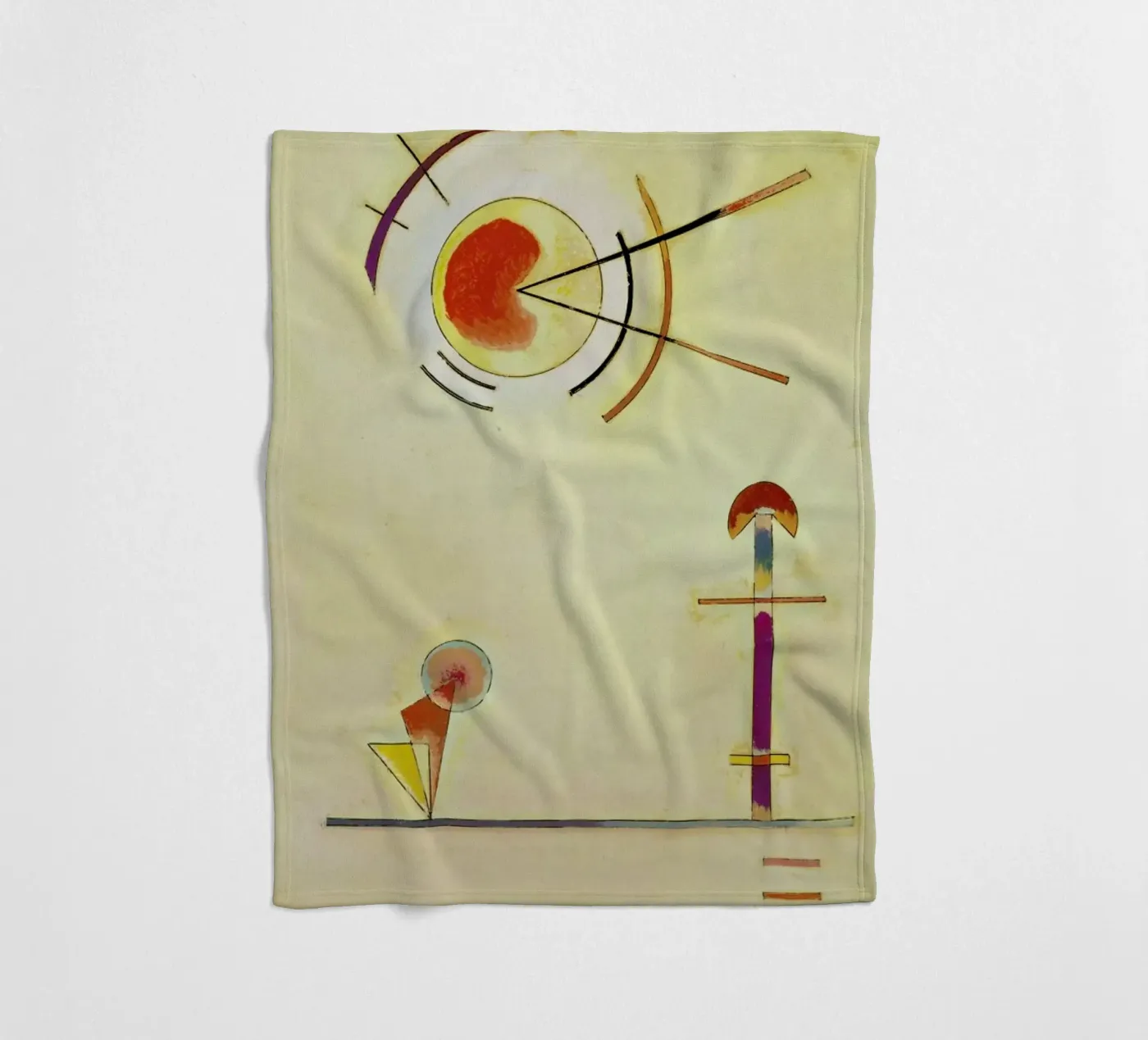 Kandinsky - Composition Fleecedecke von ARTOTHEK