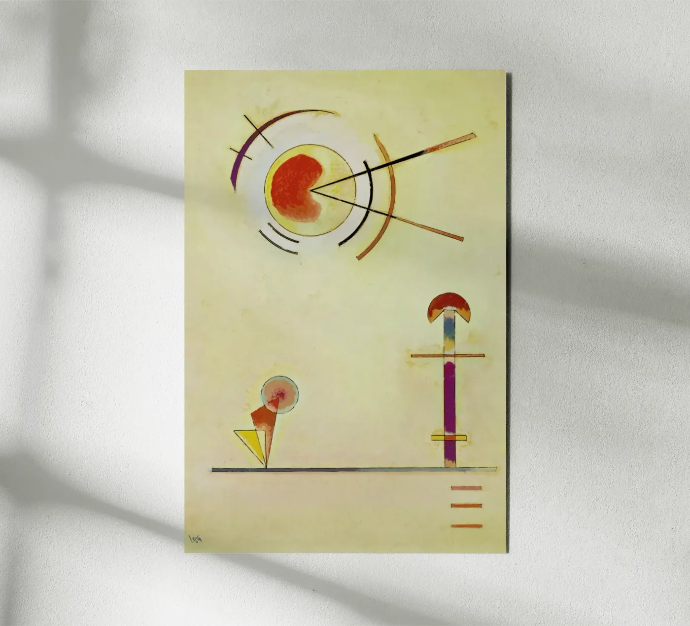 Kandinsky - Composition pannello forex da ARTOTHEK