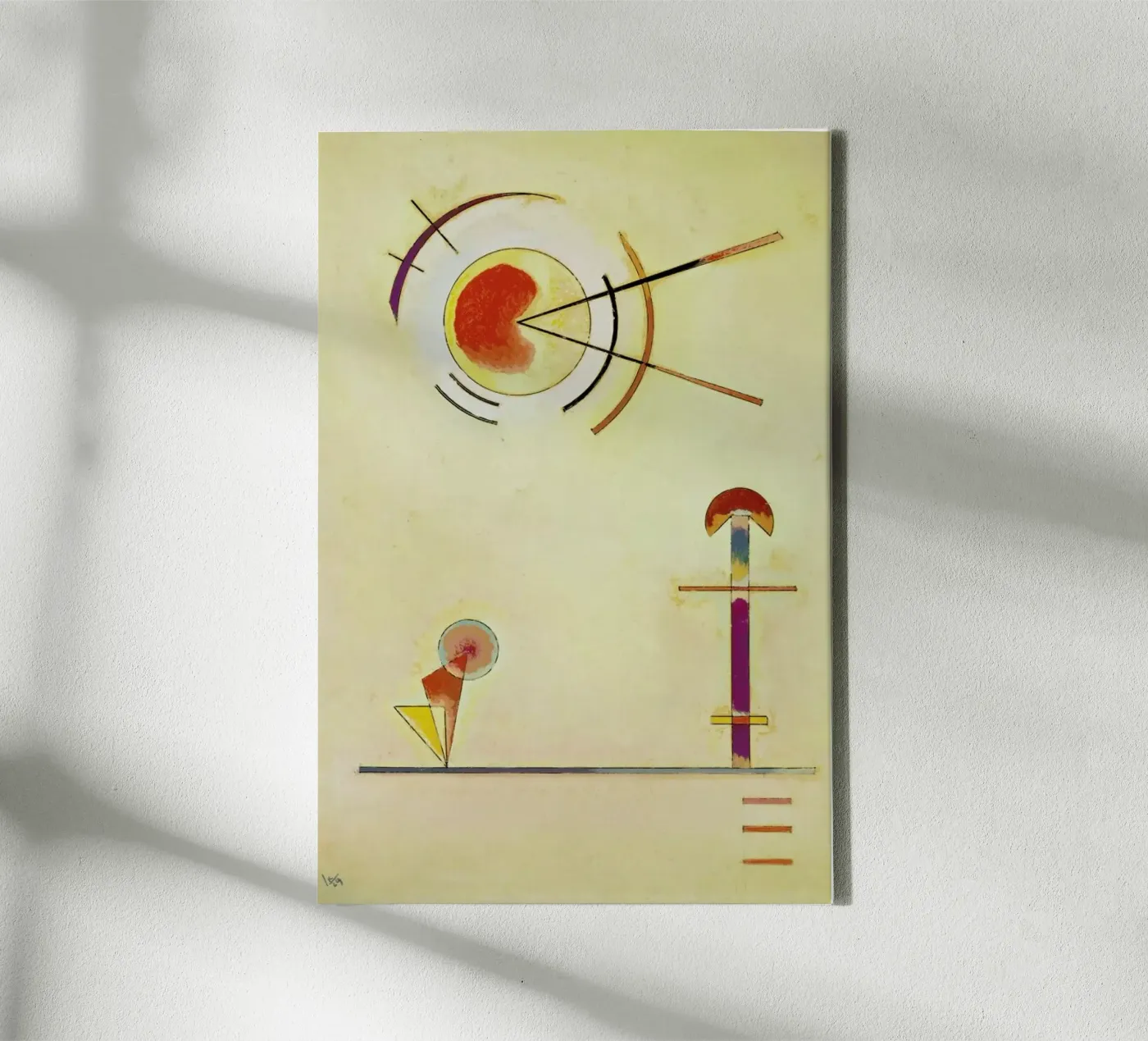 Kandinsky - Composition Leinwand von ARTOTHEK
