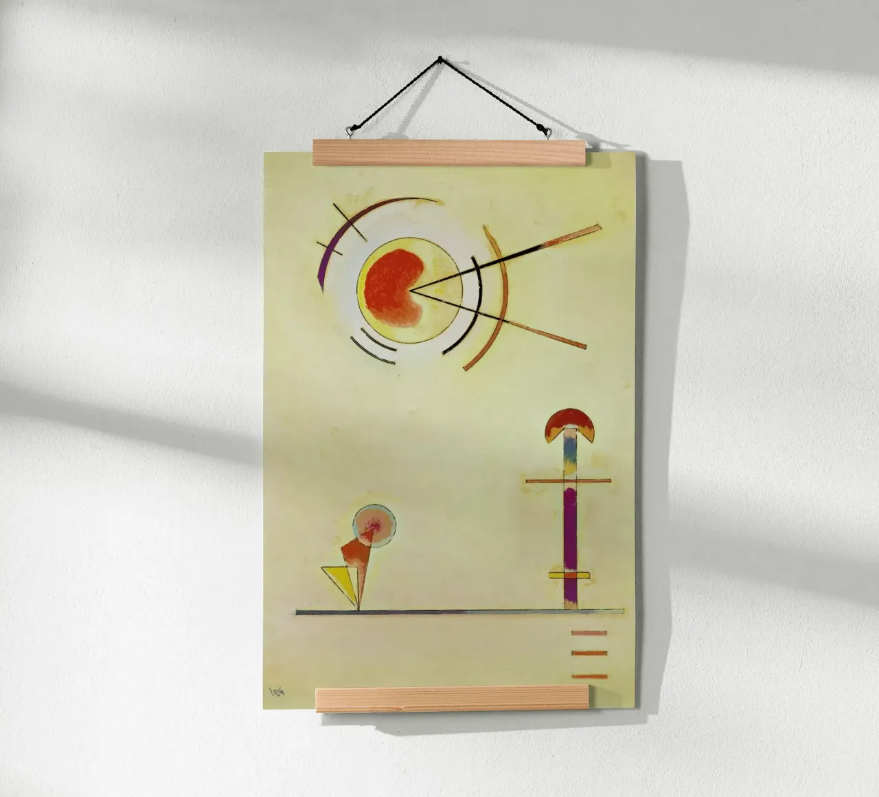 Kandinsky - Composition carta hahnemühle da ARTOTHEK
