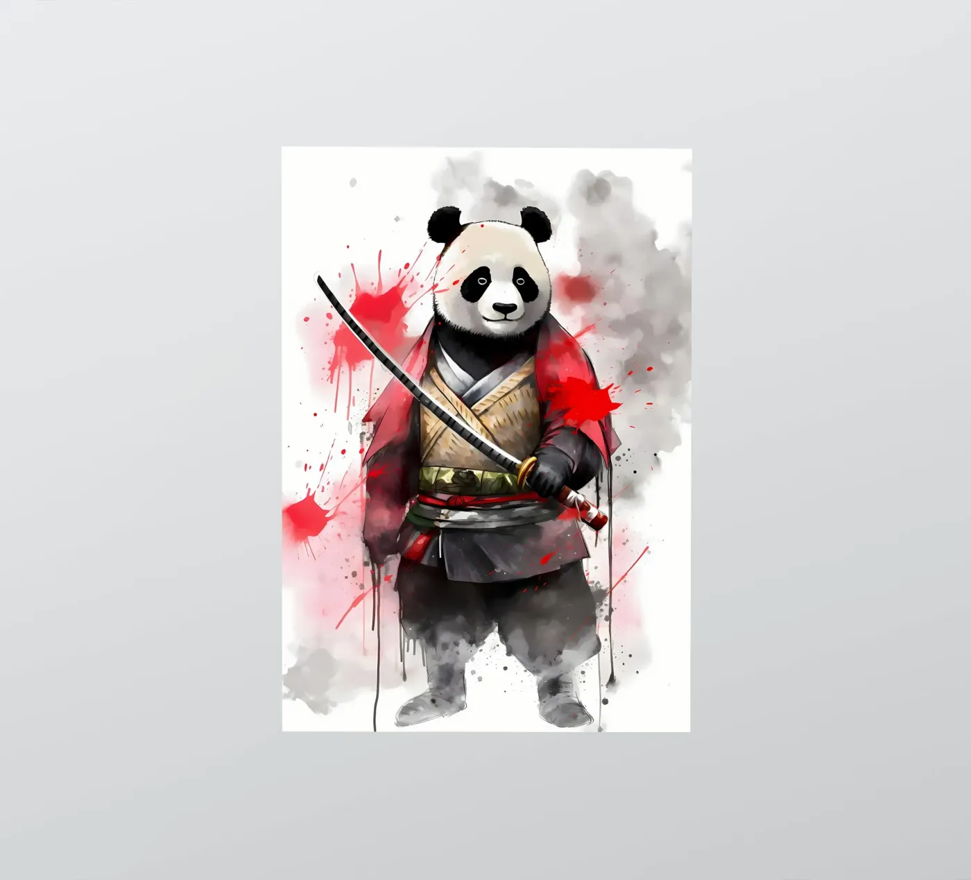 Panda sticker by James M Coyle