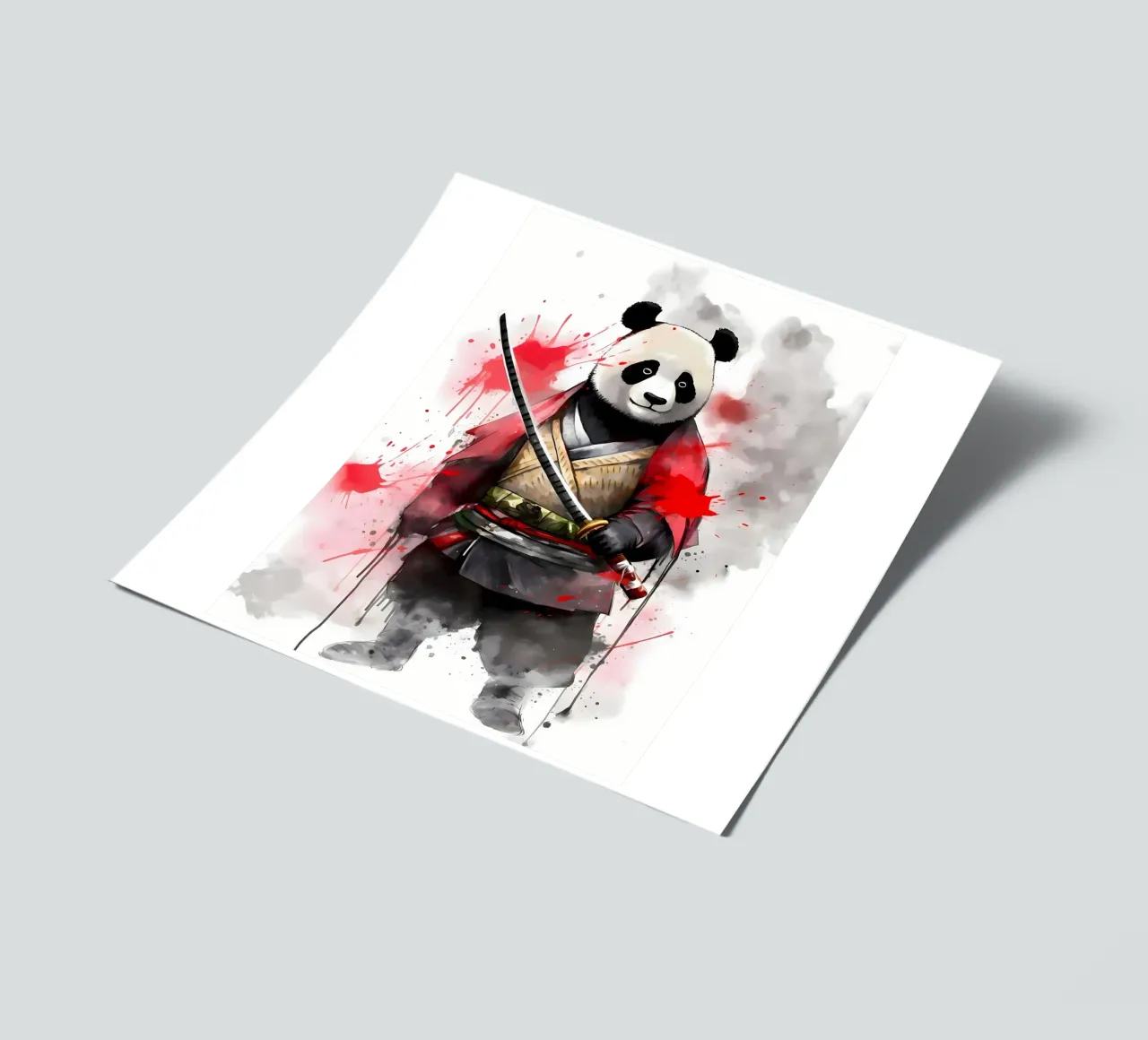 Panda sticker sheet by James M Coyle