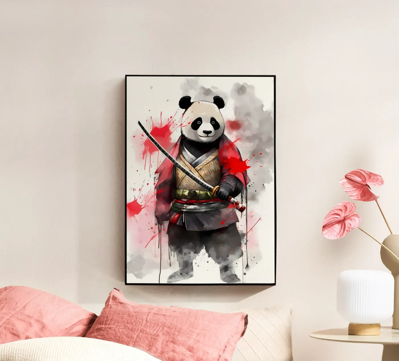 Panda plexiglas de James M Coyle