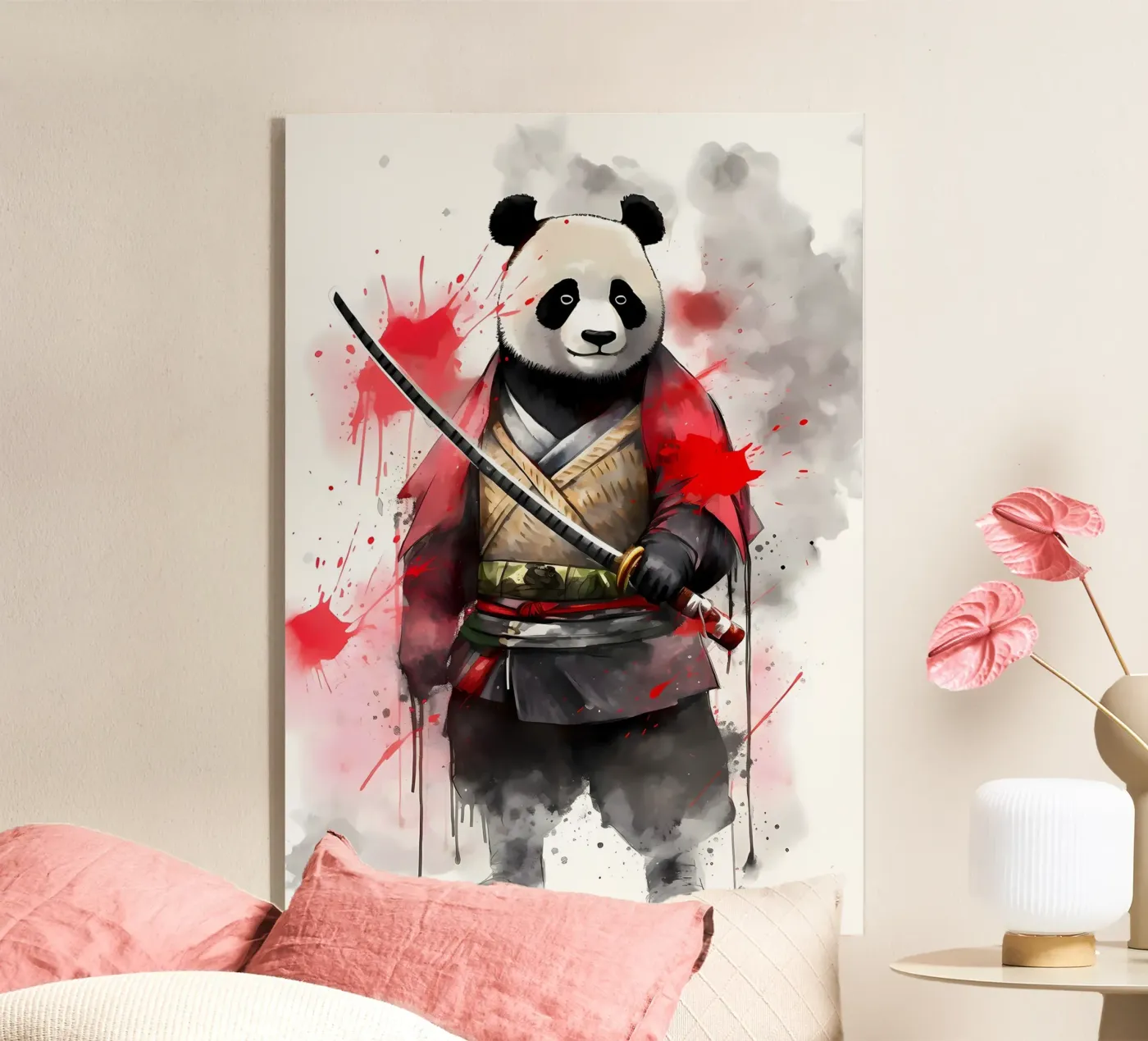 Panda plexiglas de James M Coyle