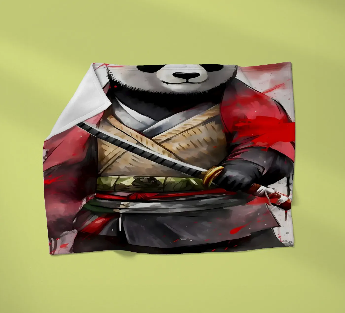 Panda Fleecedecke von James M Coyle