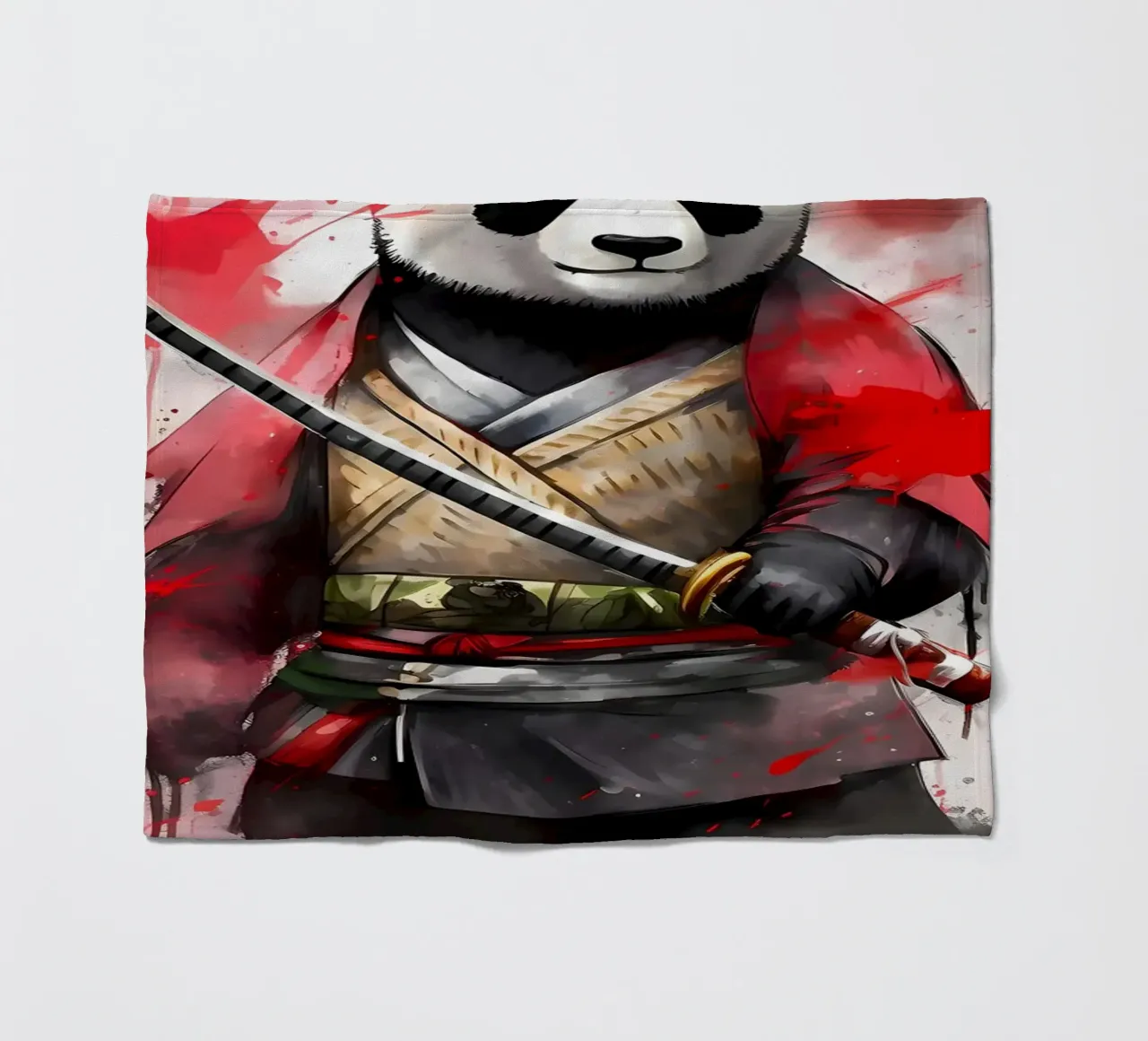 Panda fleecedeken van James M Coyle