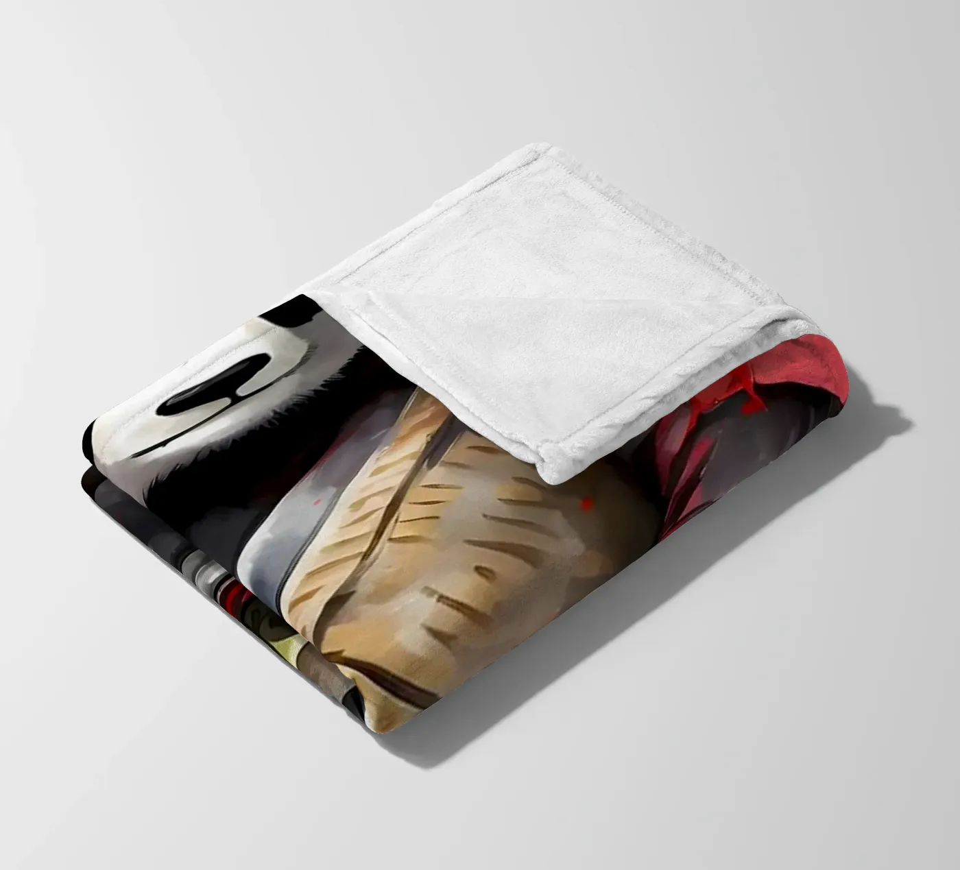 Panda Fleecedecke von James M Coyle