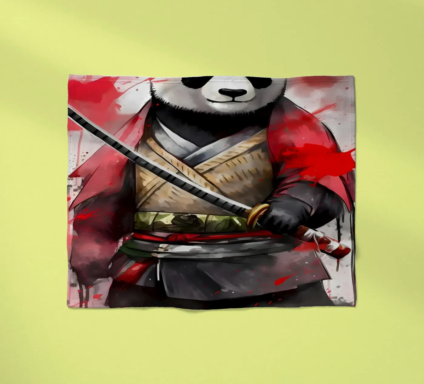 Panda Fleecedecke von James M Coyle