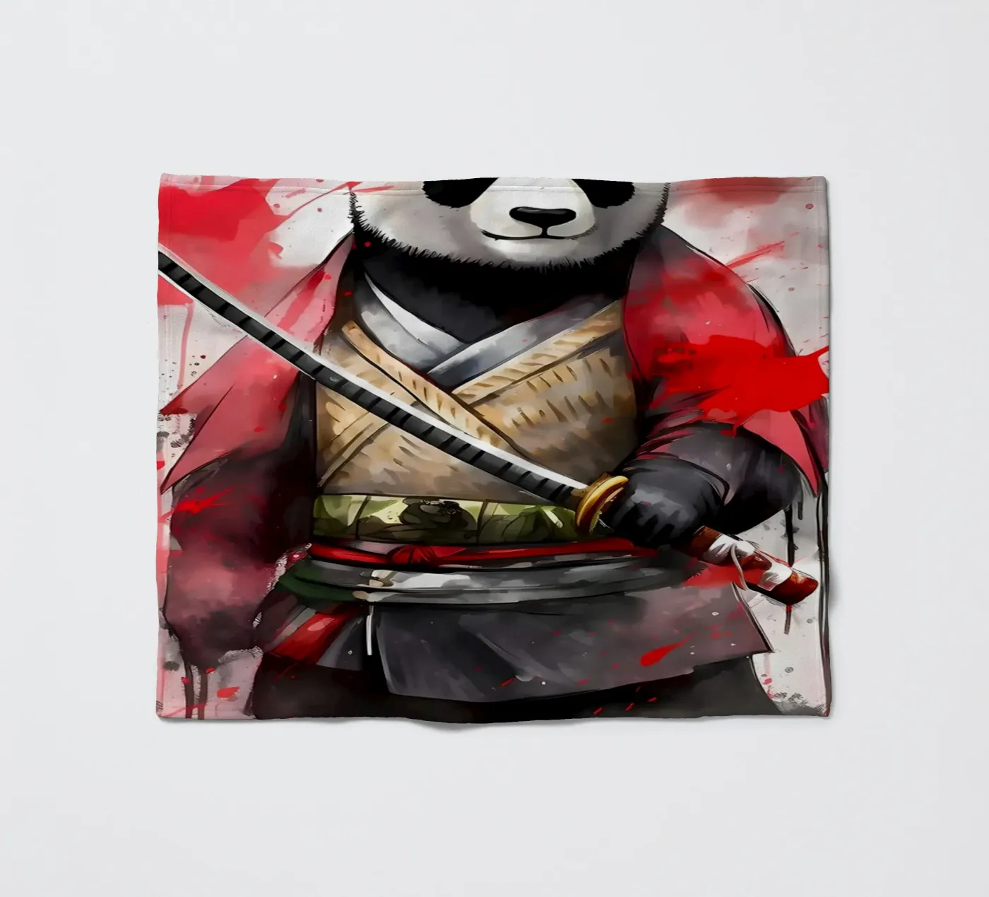 Panda Fleecedecke von James M Coyle