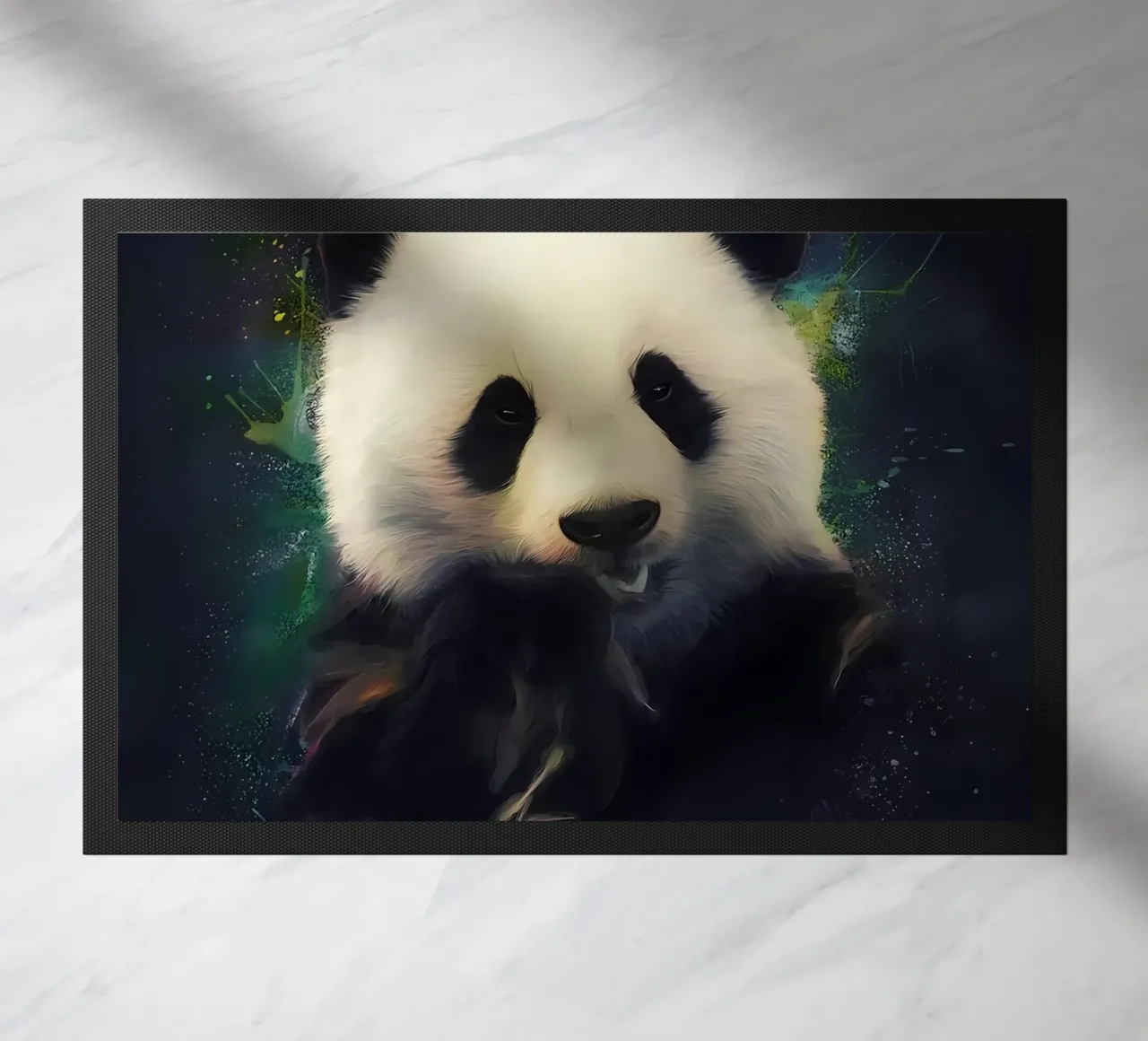 Baby-Riesenpanda Fußmatte von James M Coyle