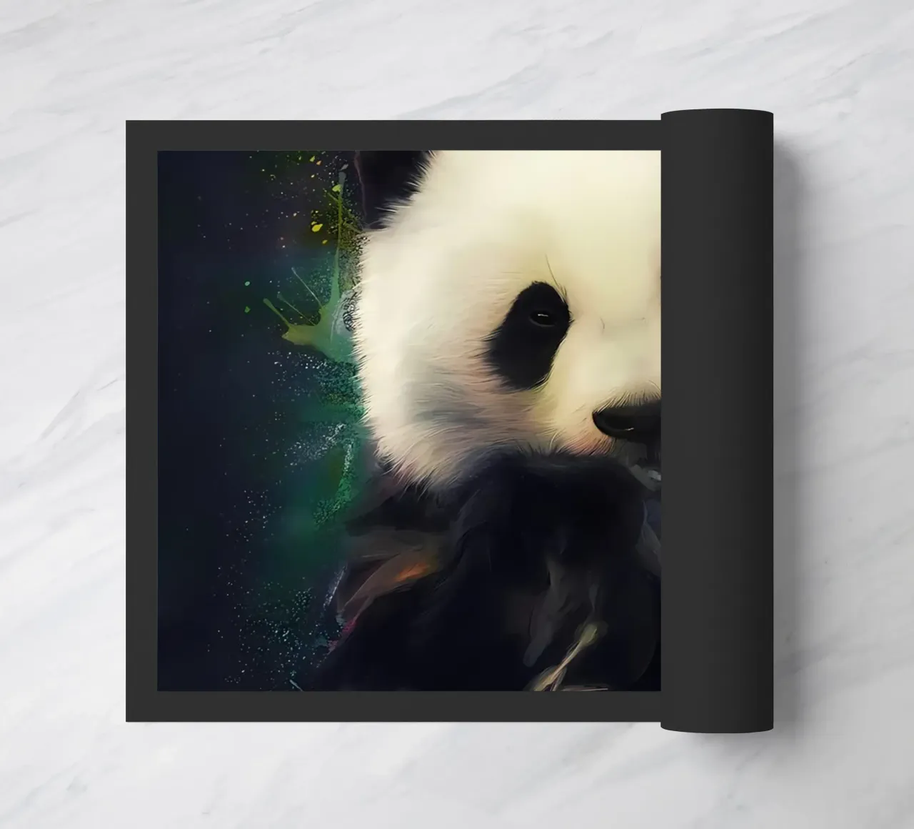 Baby-Riesenpanda Fußmatte von James M Coyle
