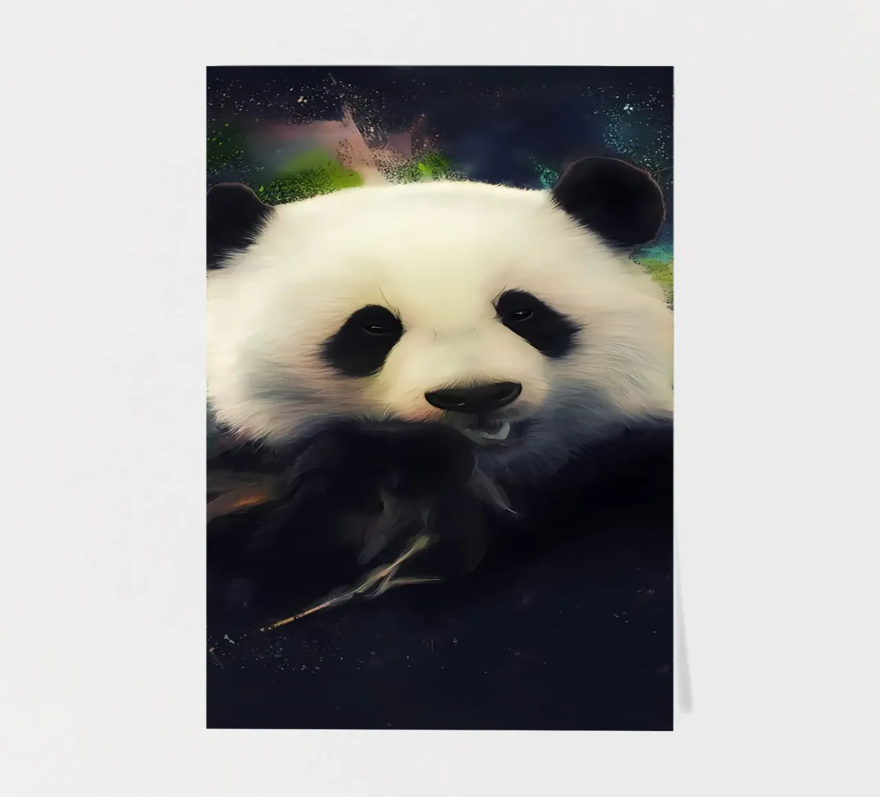 Baby giant panda sticker sheet by James M Coyle
