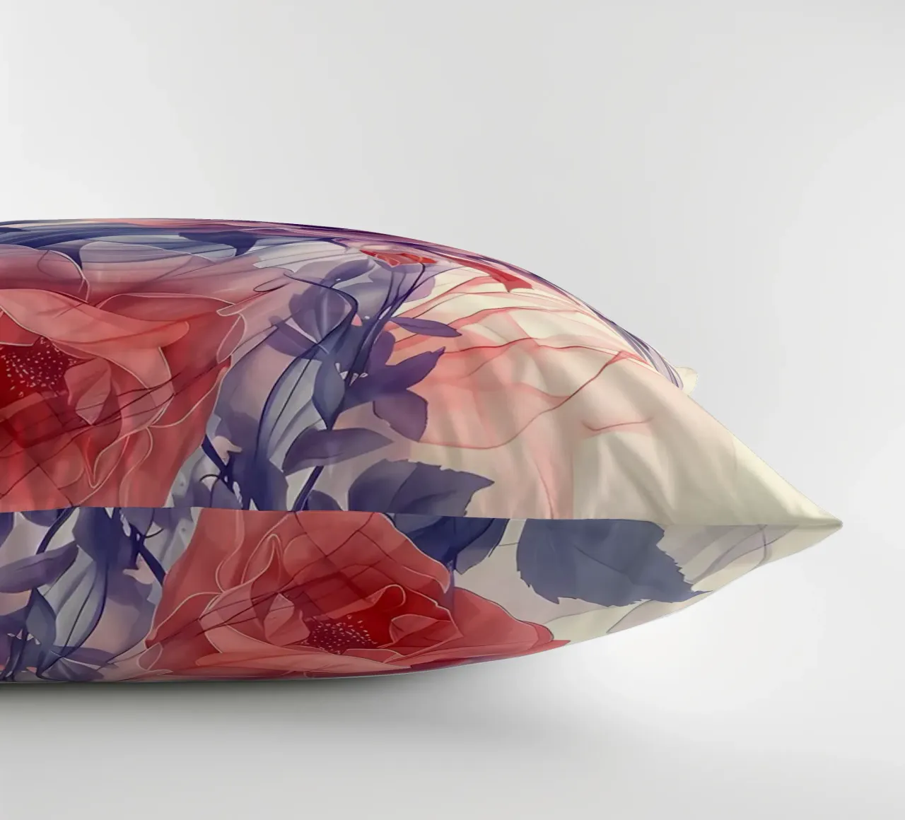 Rose Acquerello cuscino da Rebecca Clark Wyrick
