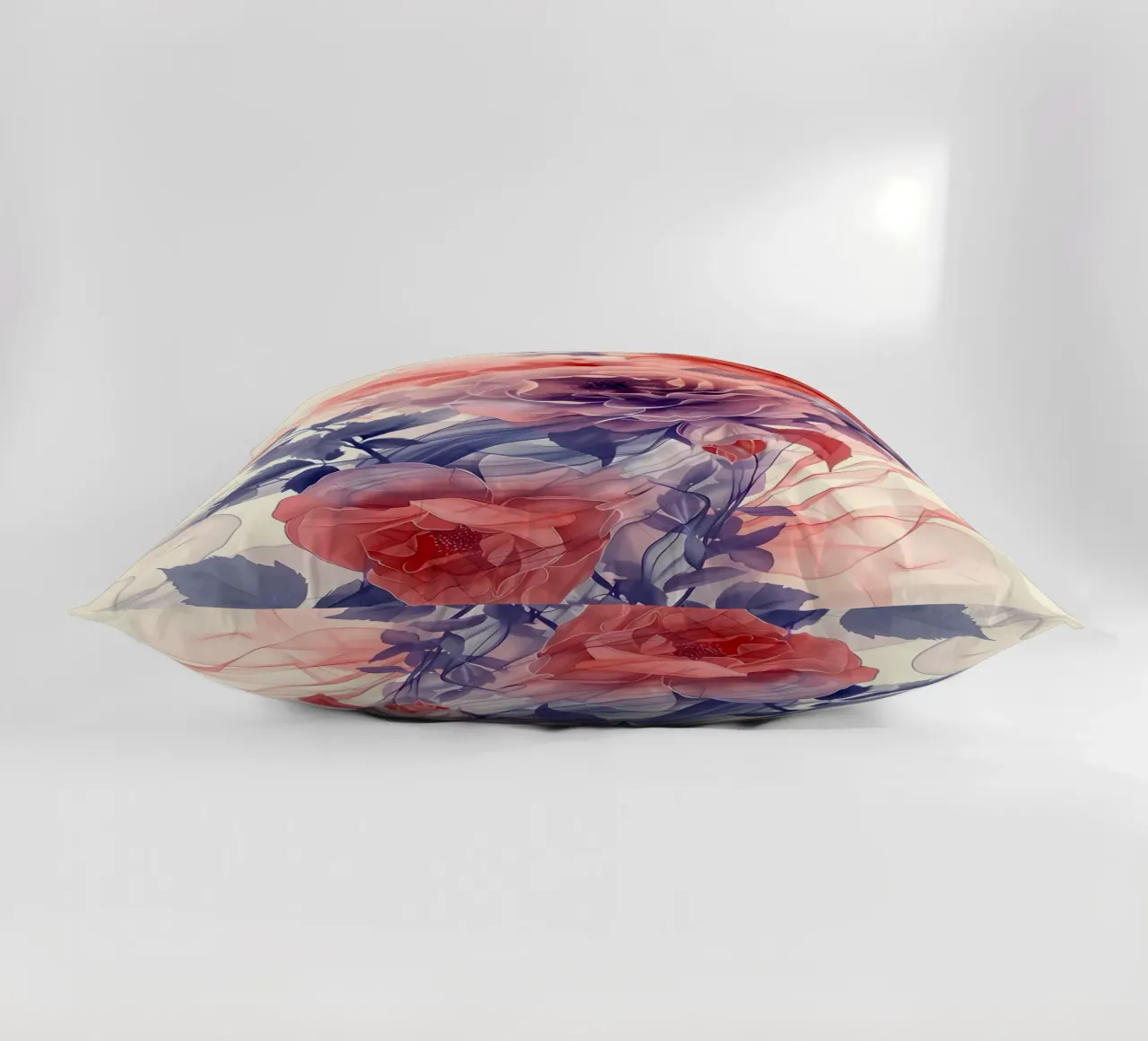 Rose Acquerello cuscino da Rebecca Clark Wyrick