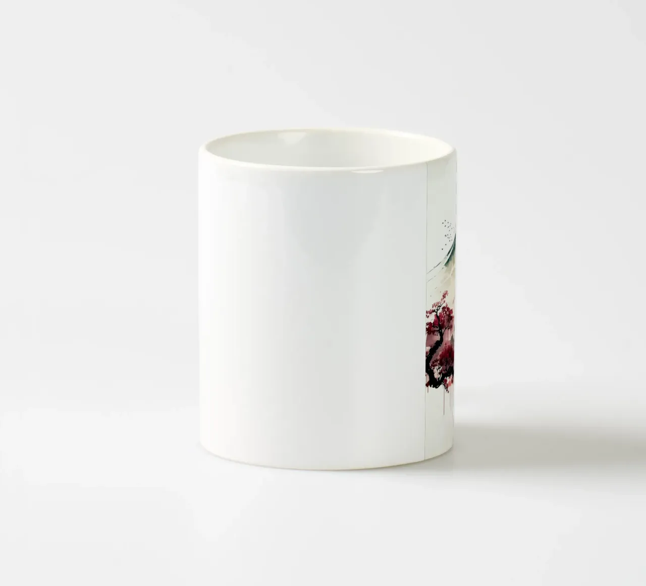 Paesaggi del Giappone tazza in ceramica da Rebecca Clark Wyrick