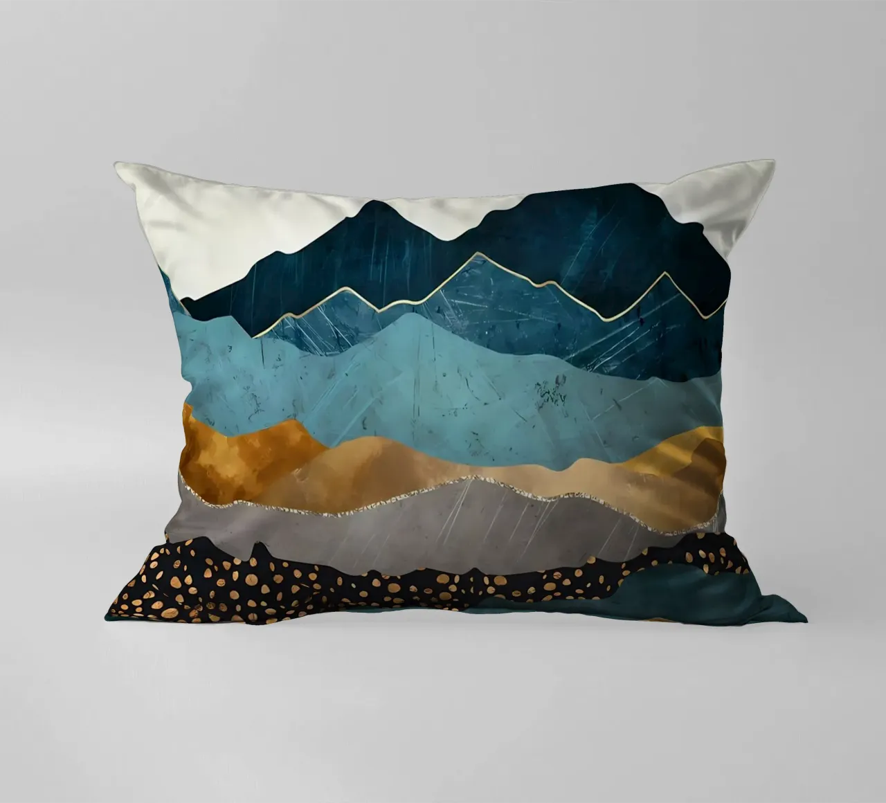 Abstrait Mountain View coussin de Albert S Jacob