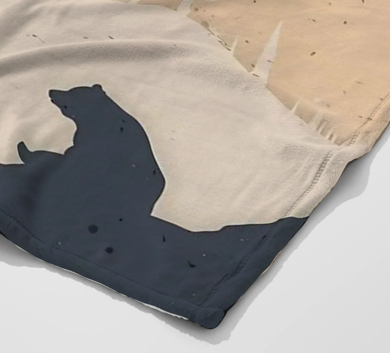 Crepuscolo d'ambra coperta in pile da Albert S Jacob