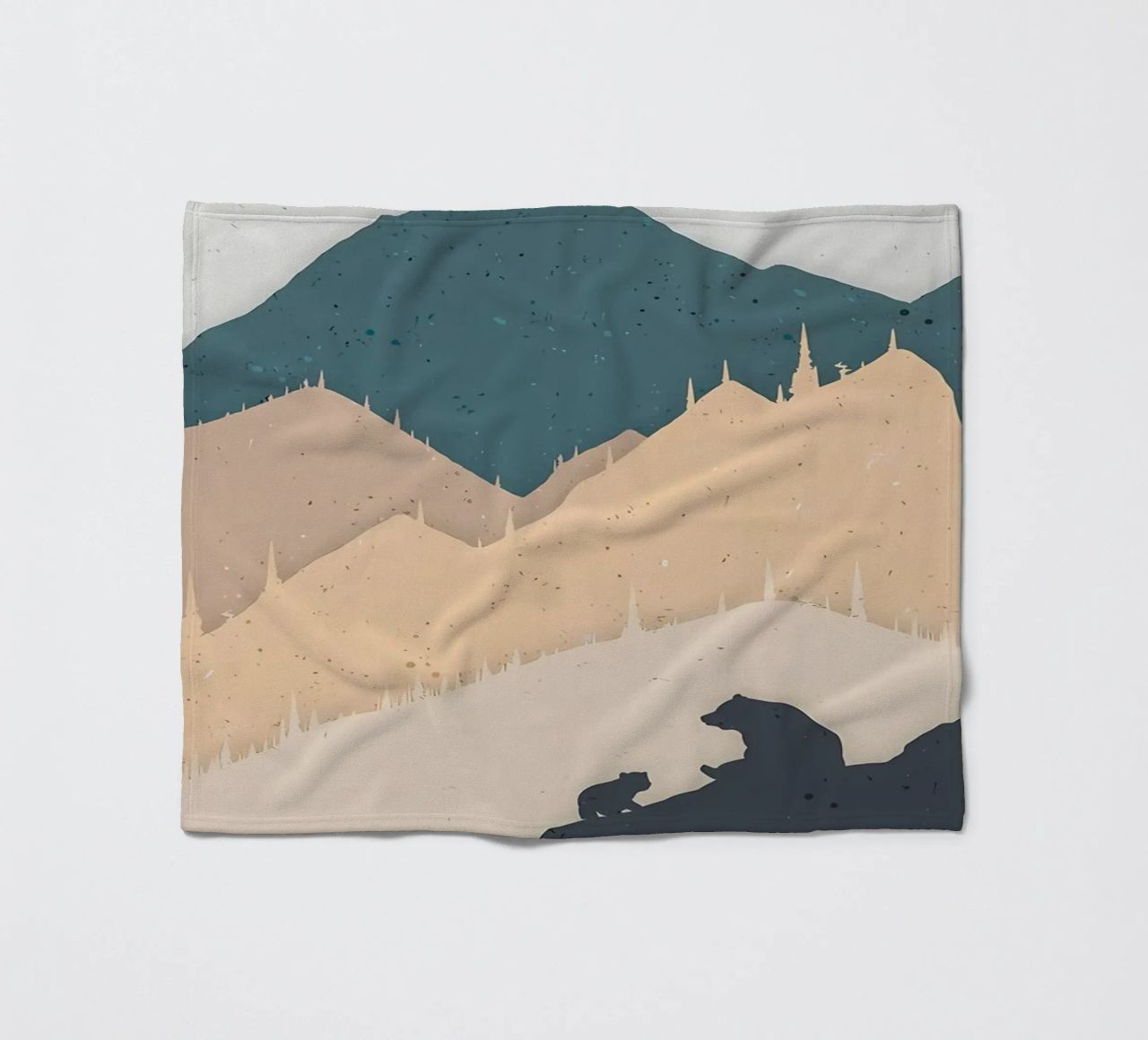 Crepuscolo d'ambra coperta in pile da Albert S Jacob