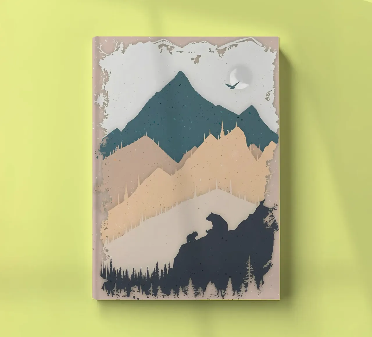 Amber Dusk notebook by Albert S Jacob