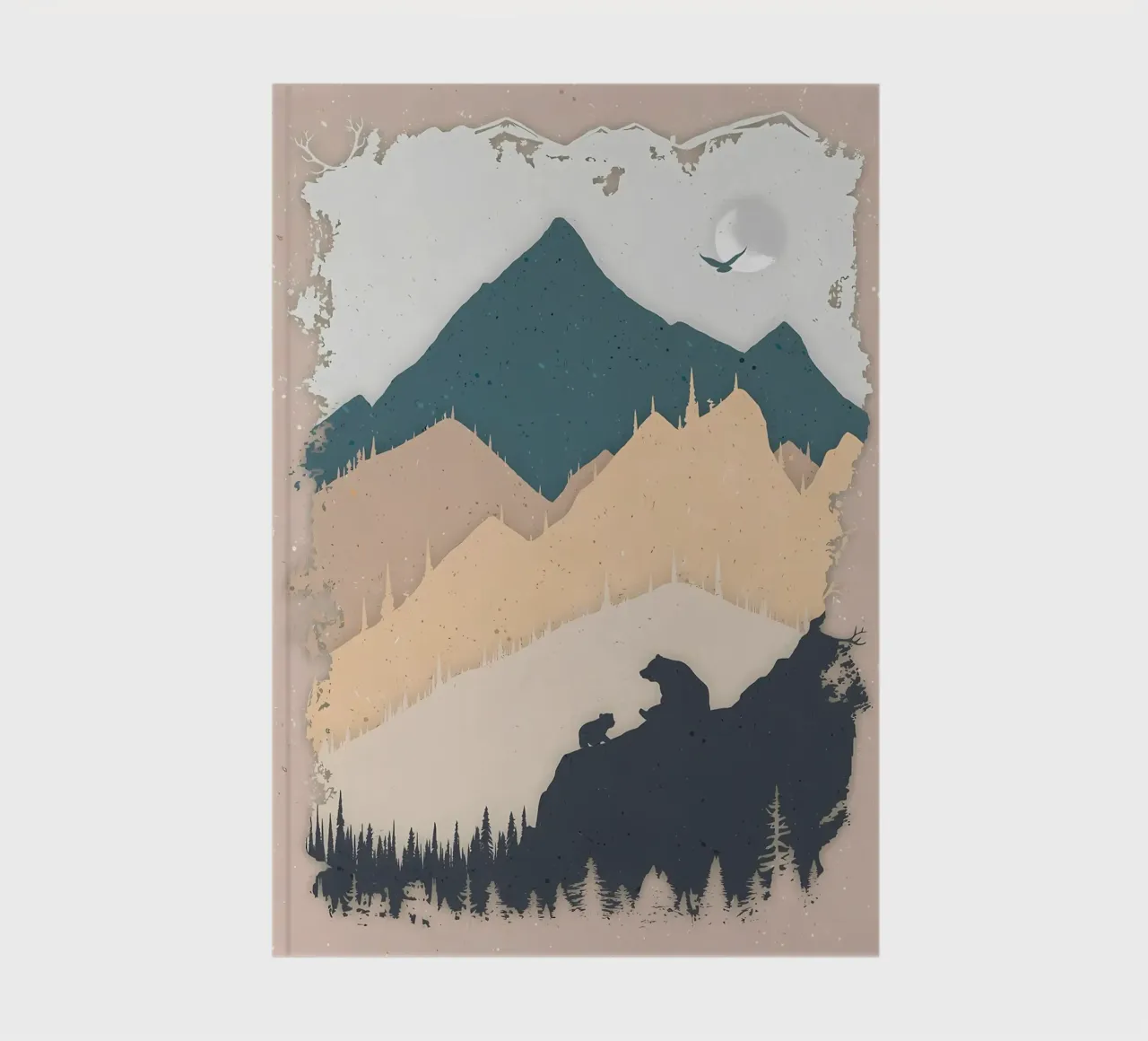 Amber Dusk notebook by Albert S Jacob