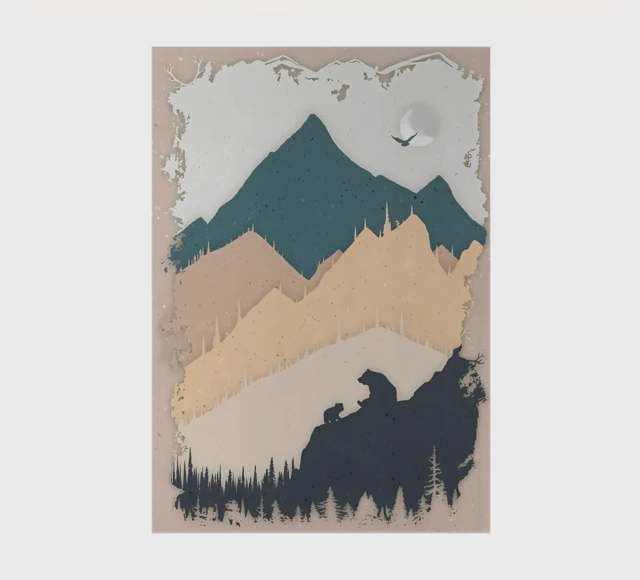 Amber Dusk notebook by Albert S Jacob