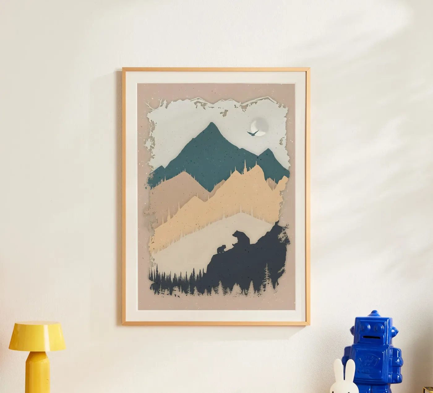 Amber Dusk poster by Albert S Jacob