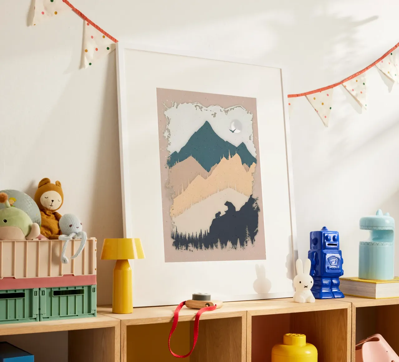 Crepuscolo d'ambra poster da Albert S Jacob