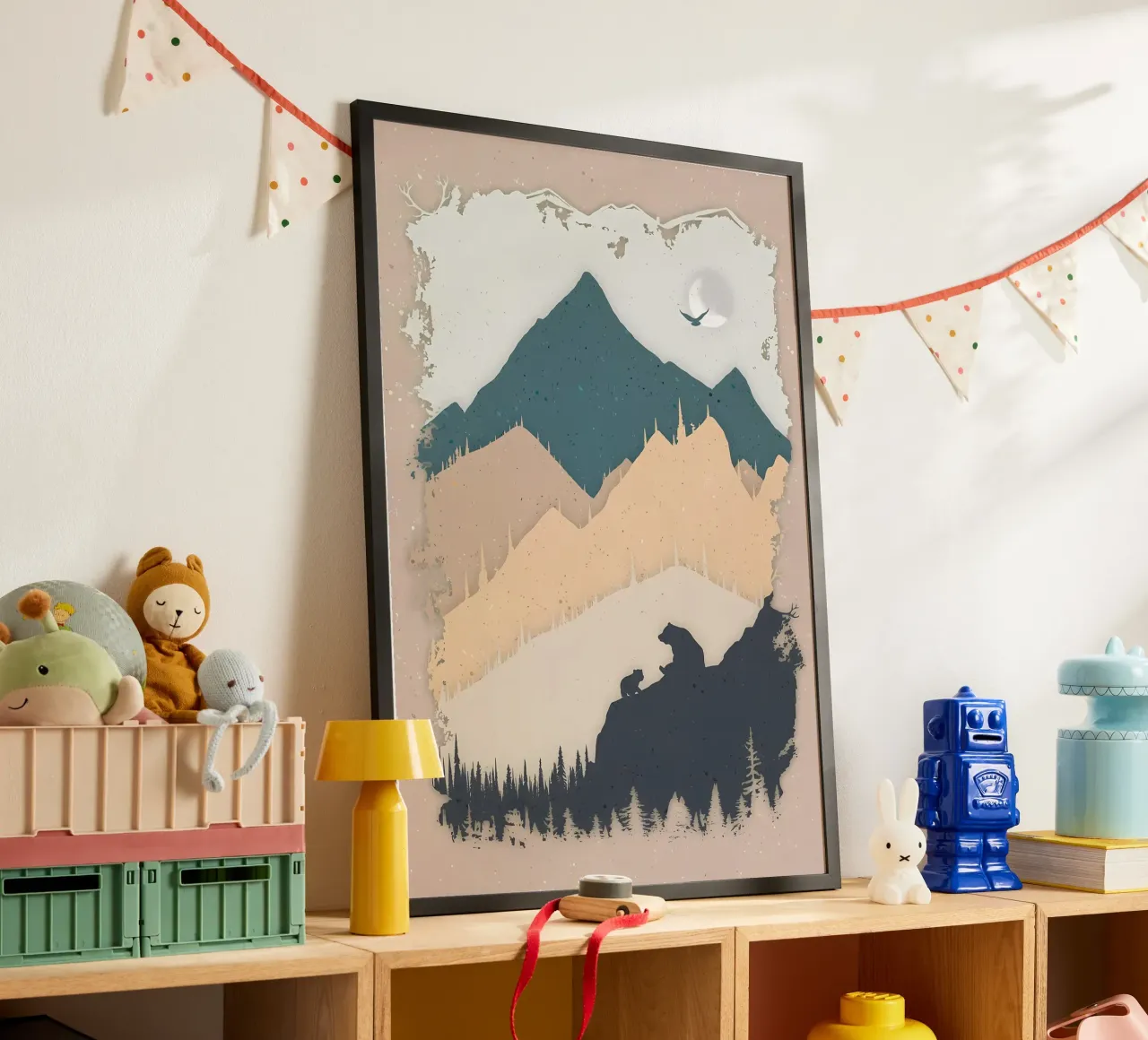 Crepuscolo d'ambra poster da Albert S Jacob