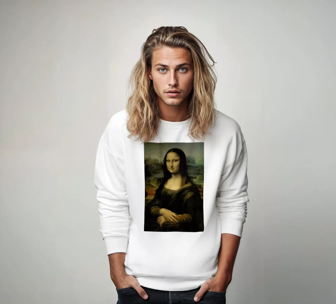 da Vinci - Mona Lisa felpa da ARTOTHEK