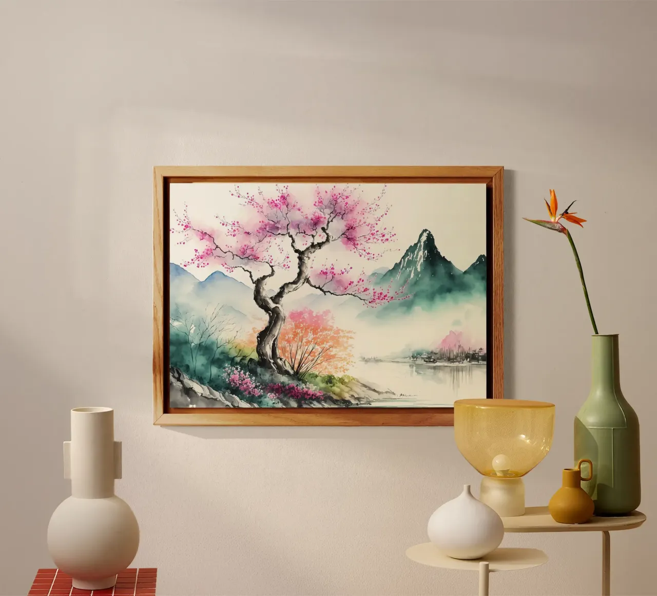 fiori di ciliegio giapponesi alluminio dibond da Rebecca Clark Wyrick