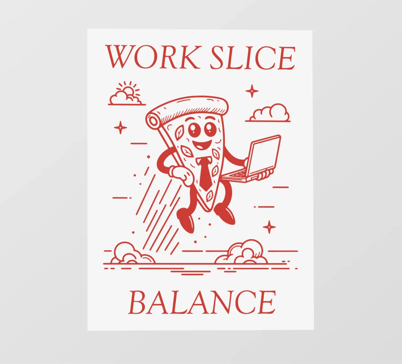 Work Slice Balance lonas publicitarias de pierosvisuals