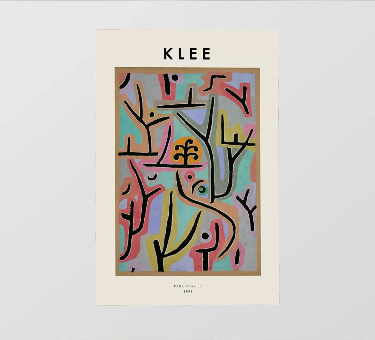 Klee - Park Near Lu telo in pvc da ARTOTHEK