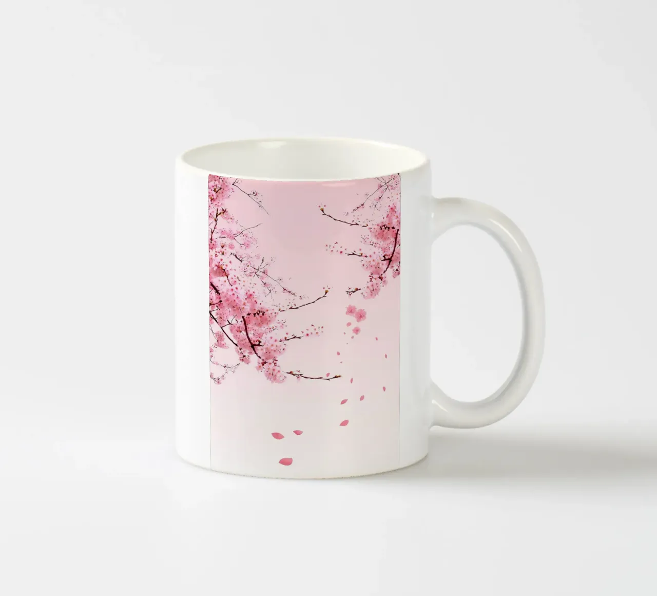 albero dei ciliegi in fiore tazza in ceramica da Rebecca Clark Wyrick