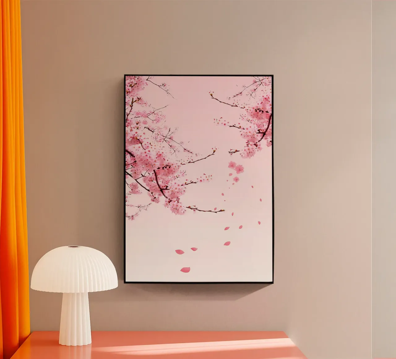 albero dei ciliegi in fiore plexiglass da Rebecca Clark Wyrick