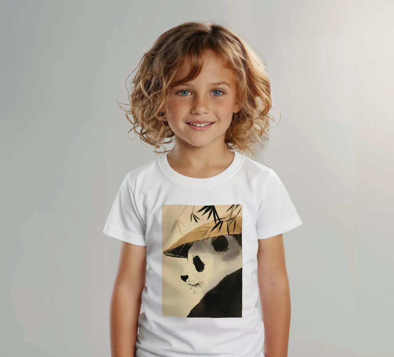 Zen Bamboe Pandabeer kinder t-shirt van James M Coyle