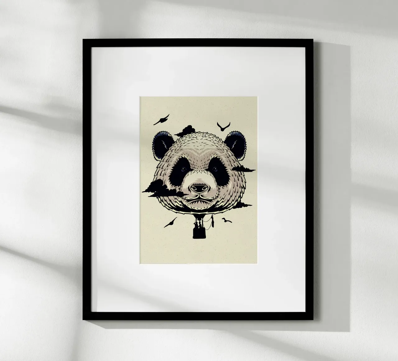 Mongolfiera Panda poster da James M Coyle